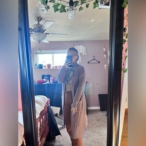 Full length cardigan